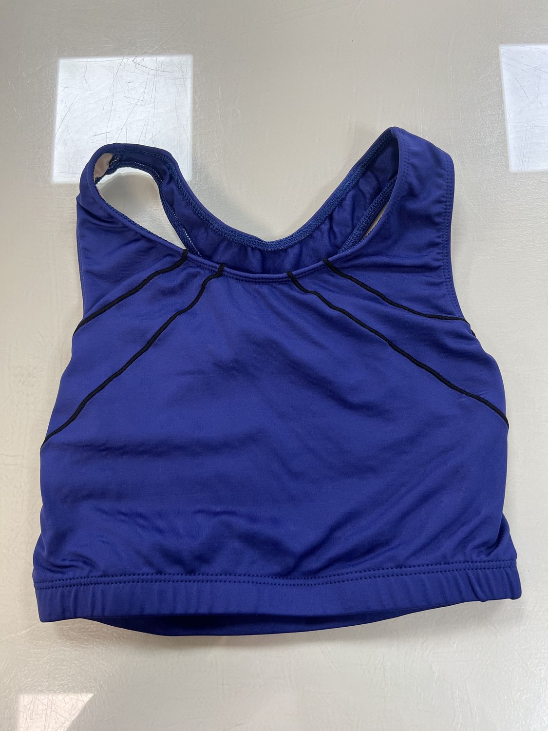 Raglan bra top - ADULT cobalt - 3460-115