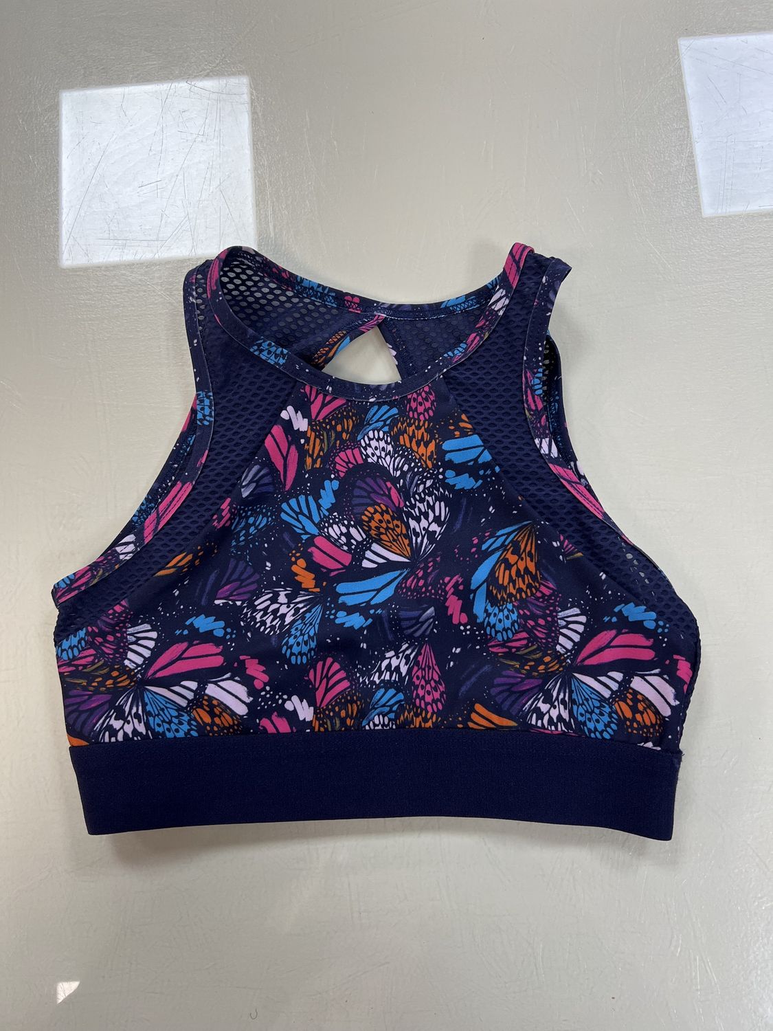 Violet Crop Top