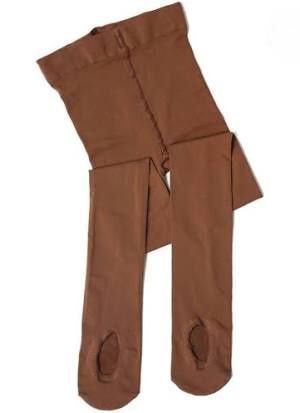 Girls&#39; Convertible Tights - Coffee - ORIG $12