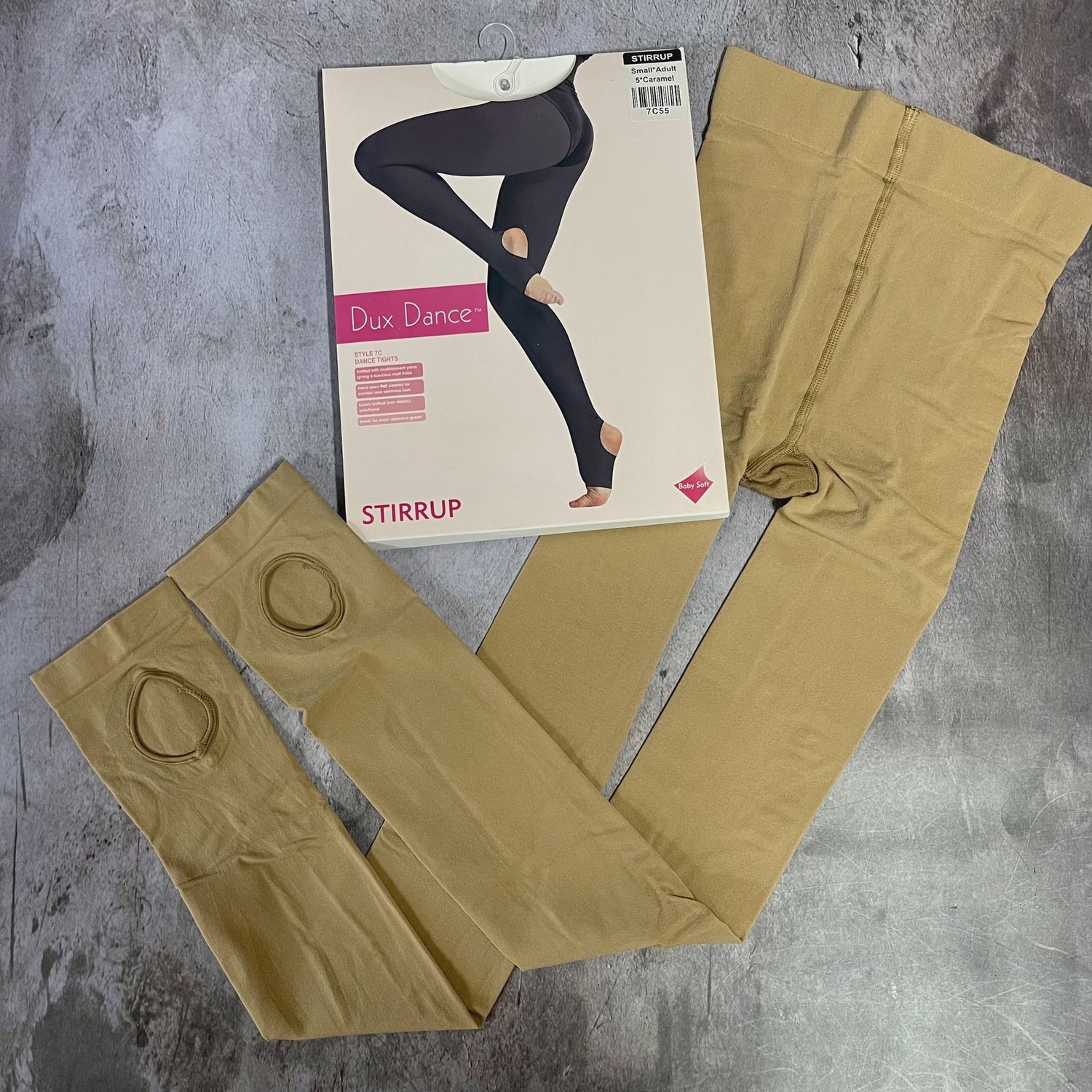 Stirrup Tights - Caramel - ORIG $12