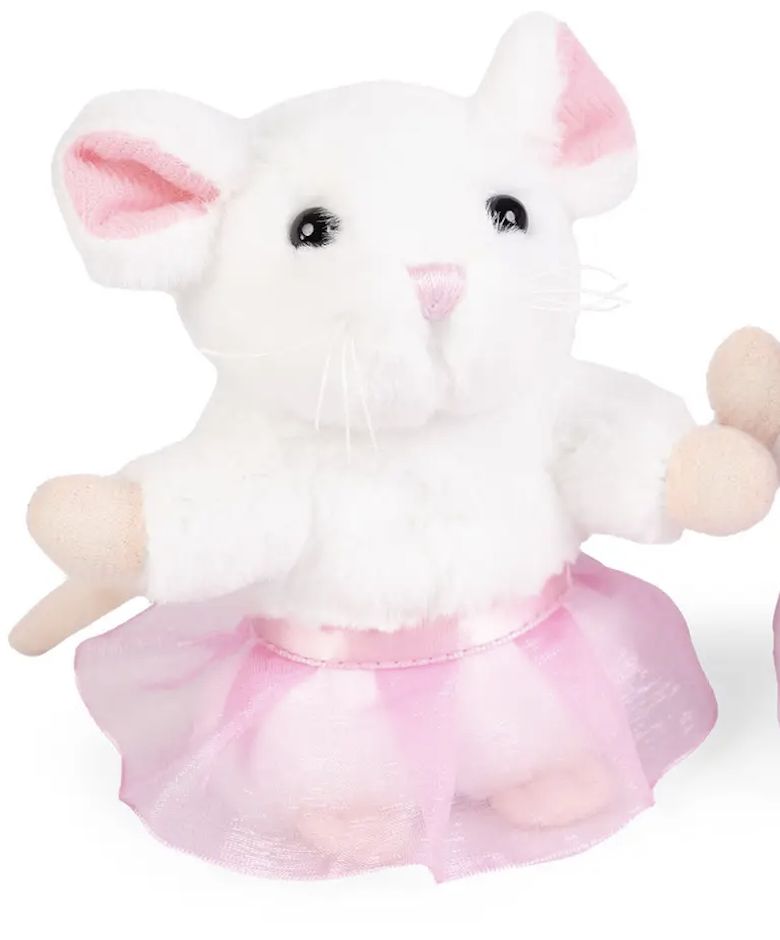 Ballerina Mouse AN08MC, Color: White