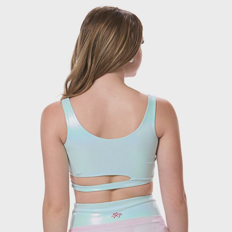 Ignite Highlight Top - Aquamarine