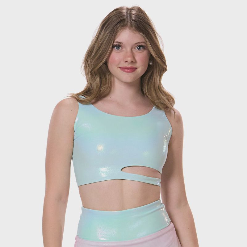 Ignite Highlight Top - Aquamarine