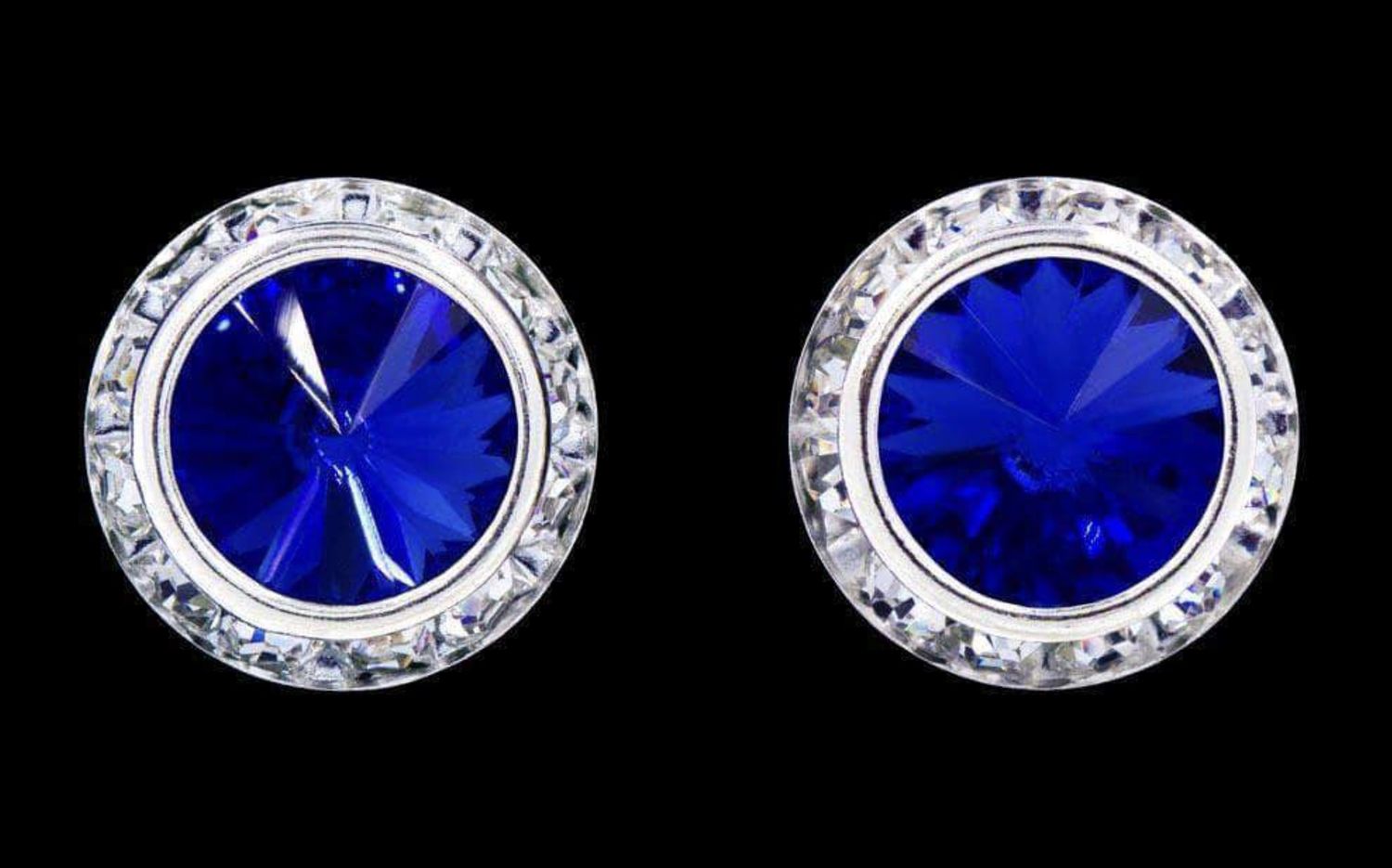 Sapphire 16mm Earrings 12537
