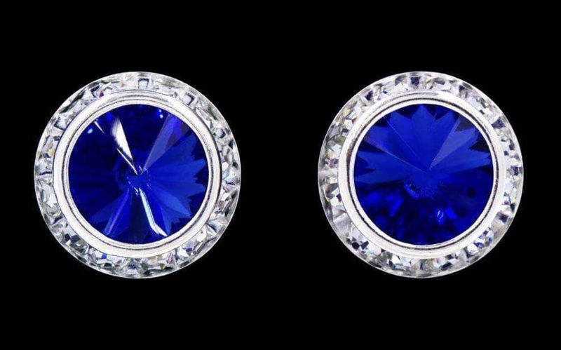 Sapphire 16mm Earrings 12537