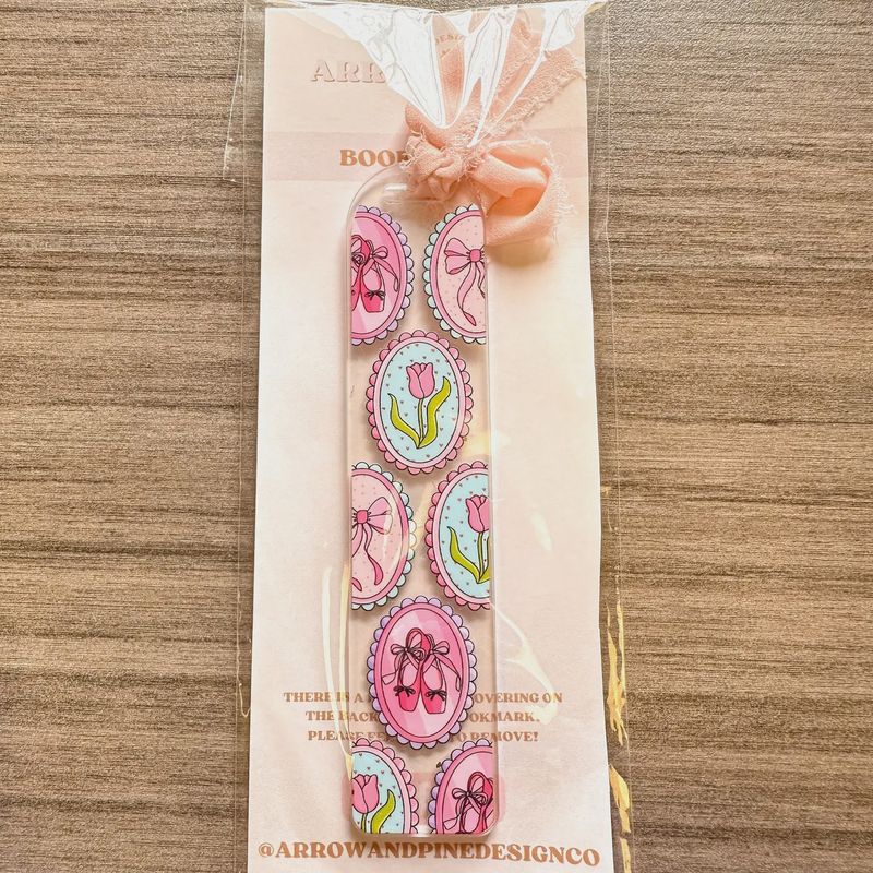 Dance Ballet Bows Bookmark