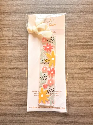 Boho Flower Bookmark