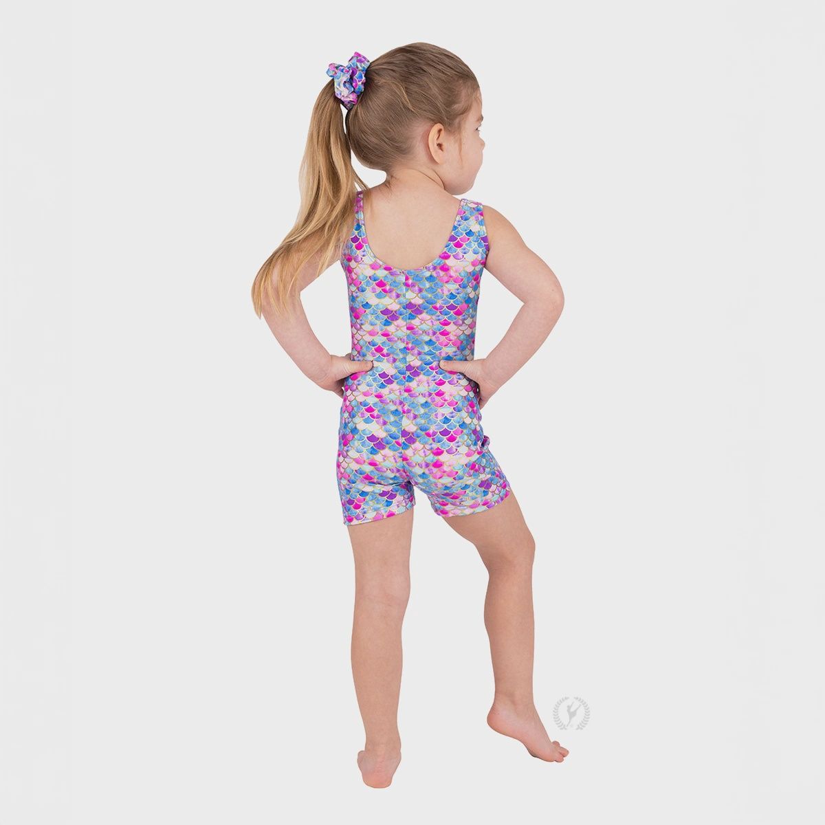 Shimmering Scallop Biketard G00503