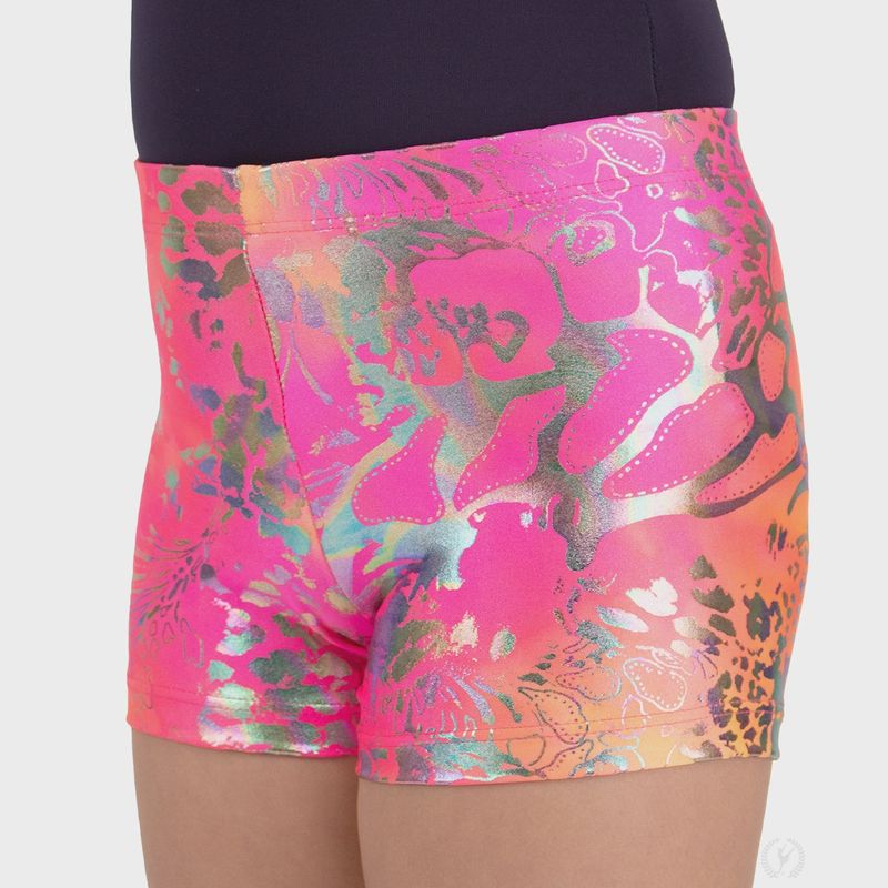 Neon Safari Booty Shorts G01535