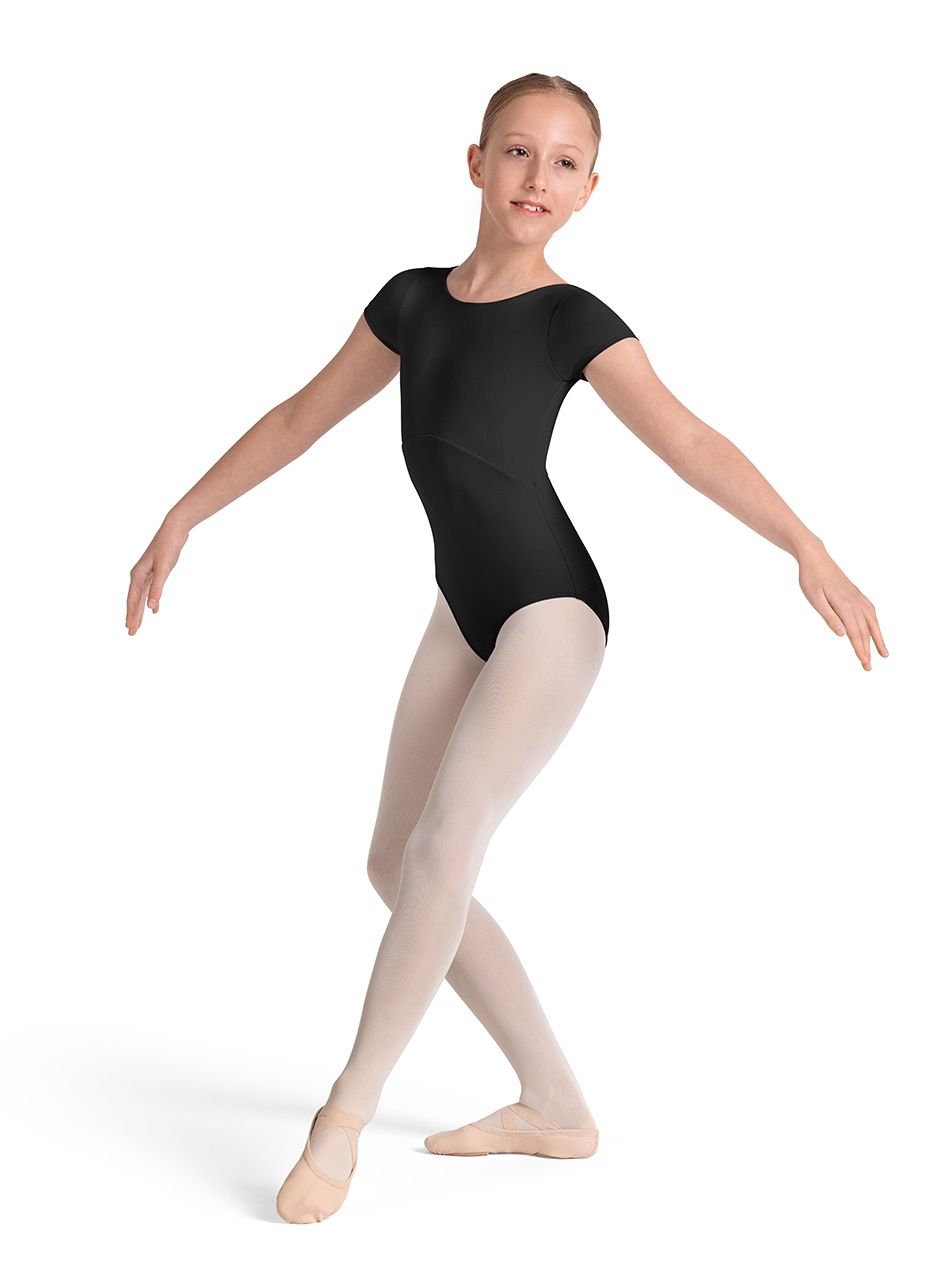 Twist Back Leotard M20005CB, Color: BLK, Size: 4/6