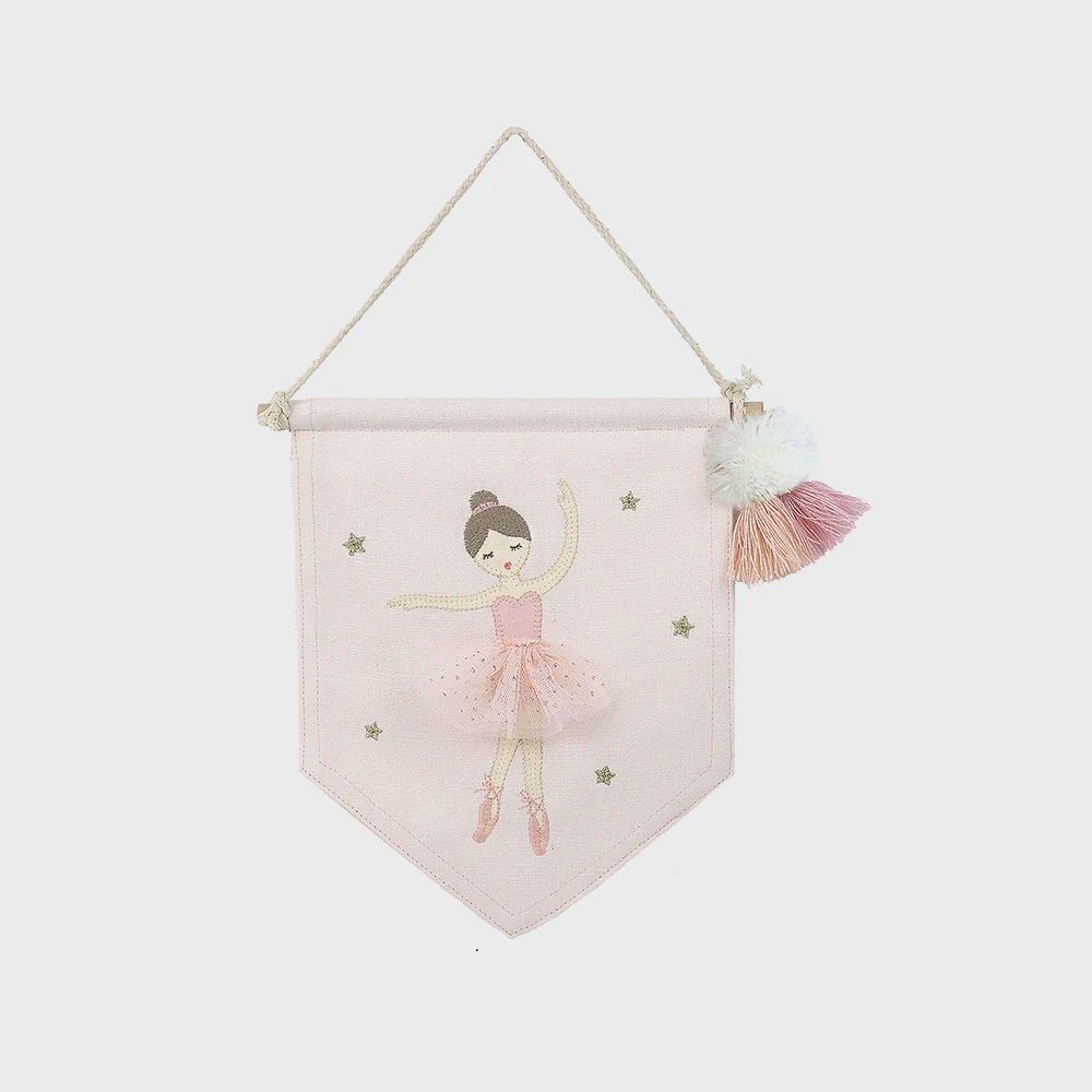 Ballerina Wall Banner