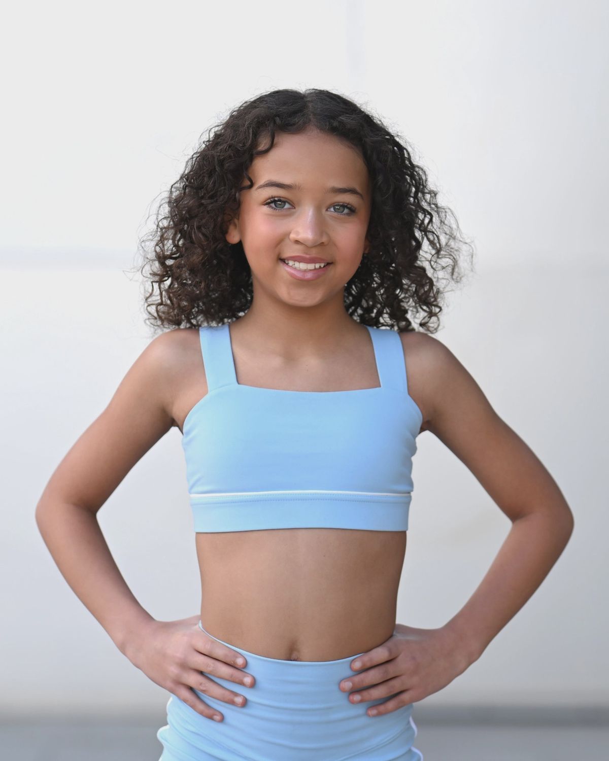 Mila Top, Size: AXS, Color: Blue Sky