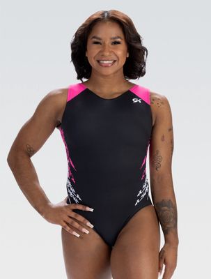 Pink Rival Workout Leotard 3809