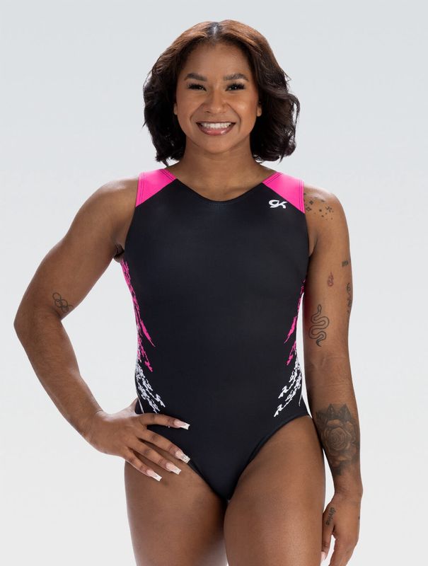 Pink Rival Workout Leotard 3809