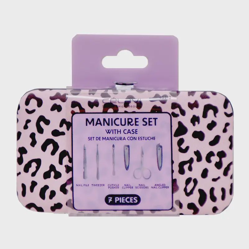 Cheetah Manicure Set
