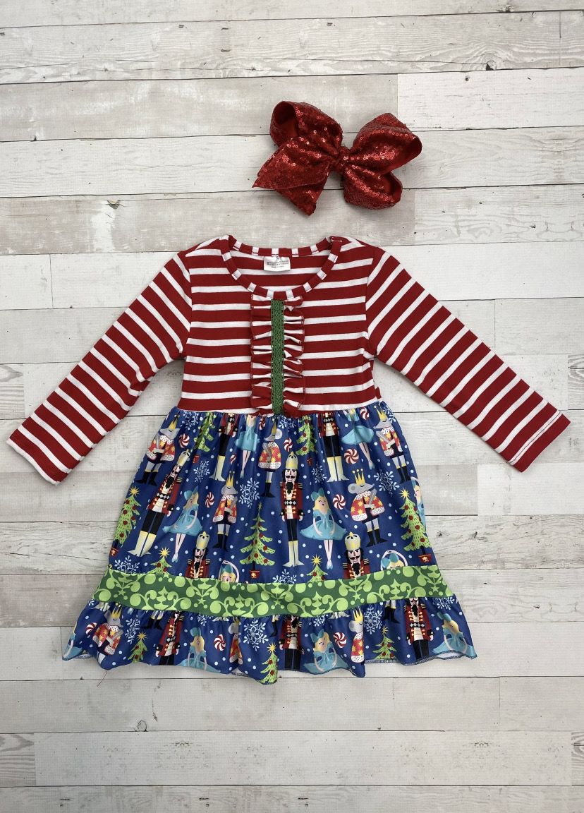 Striped Nutcracker Dress