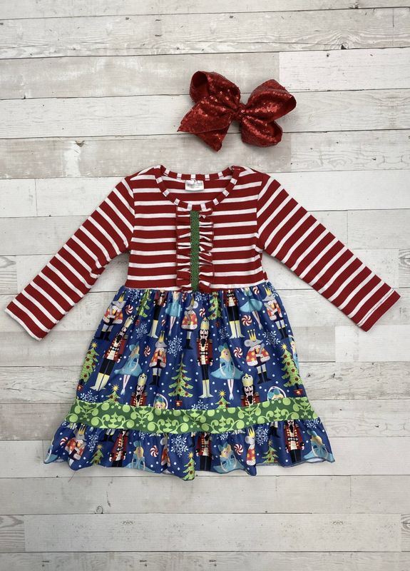 Striped Nutcracker Dress