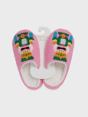 Pink Nutcracker Slippers