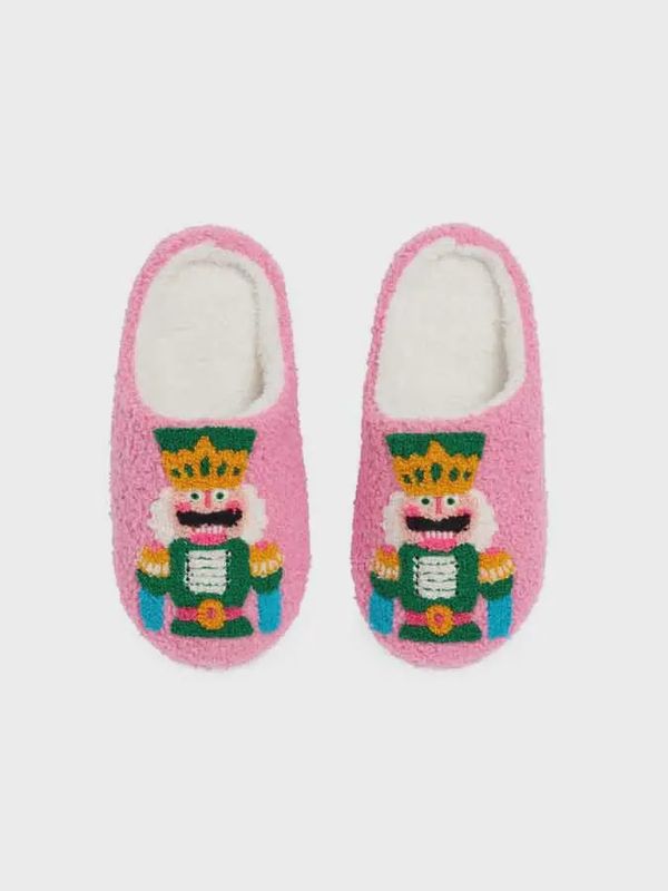 Pink Nutcracker Slippers