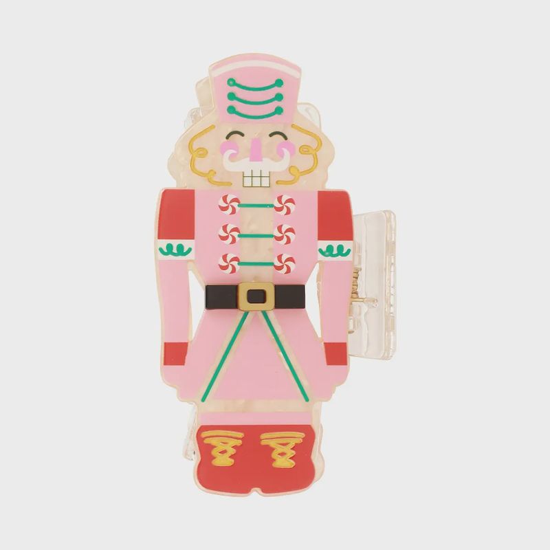 Sweet Nutcracker Hair Claw Clip