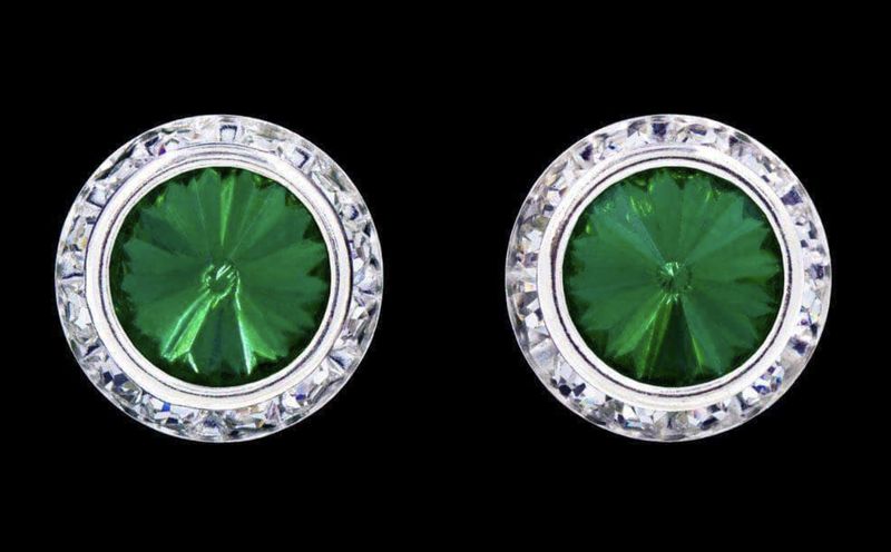 Emerald 16mm Earrings 12537