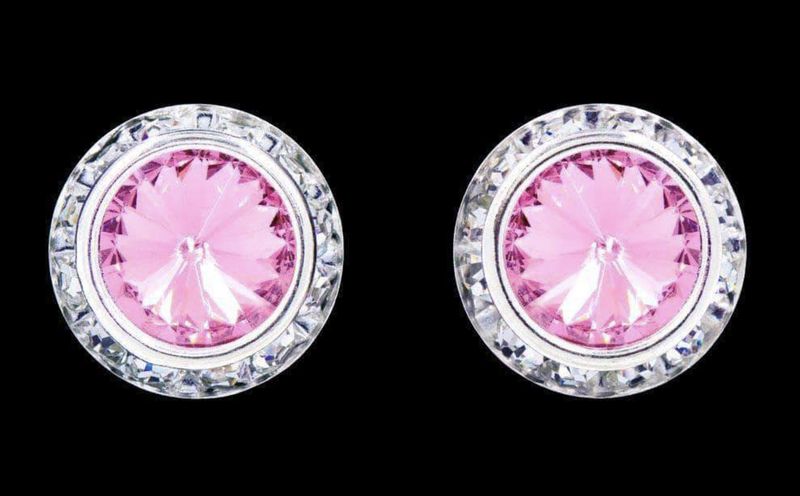Light Rose 16mm Earrings 12537