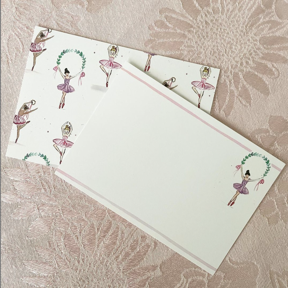 Ballerina Notecards