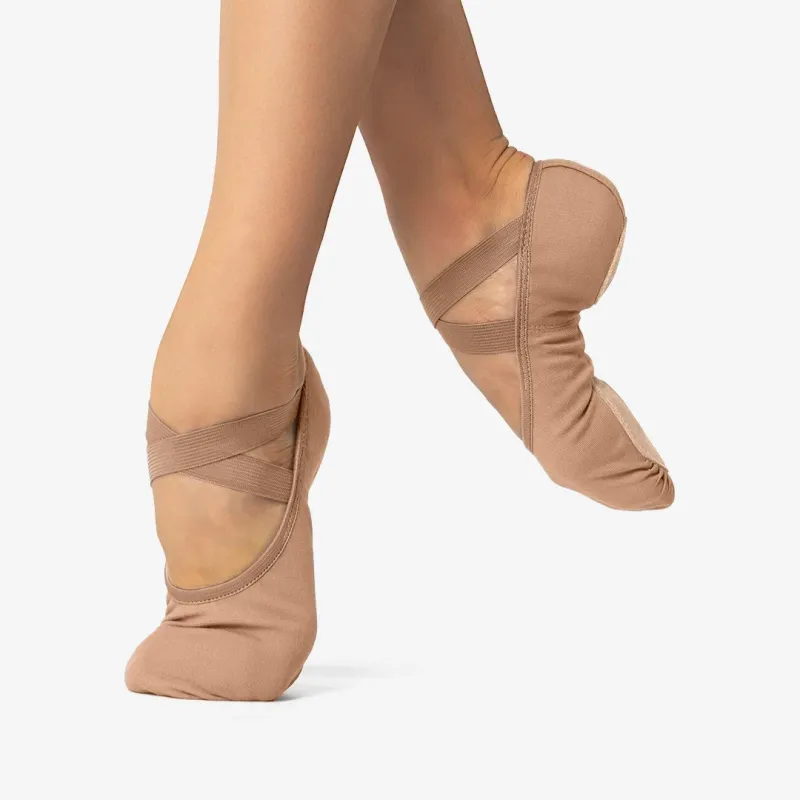Adult Canvas Ballet Shoes SD16L SUNTAN