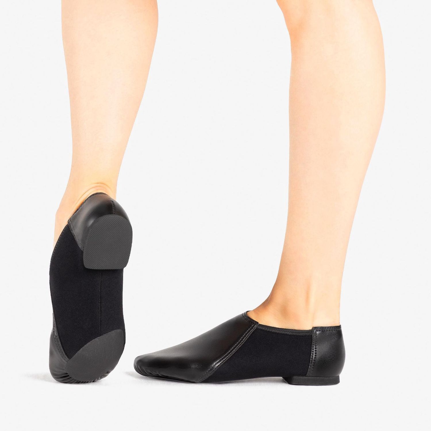 Adult Jazz Shoes JZ86, Color: BLK, Size: 3, Width: M