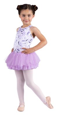 Ruffle Print Dress 26201C