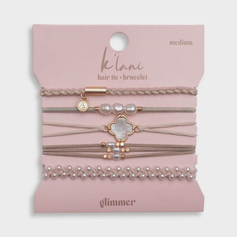 Glimmer Hair Tie Bracelets