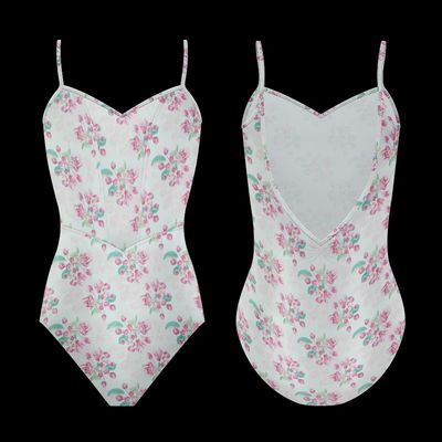 Jardin Leotard Flora Rose L0002L