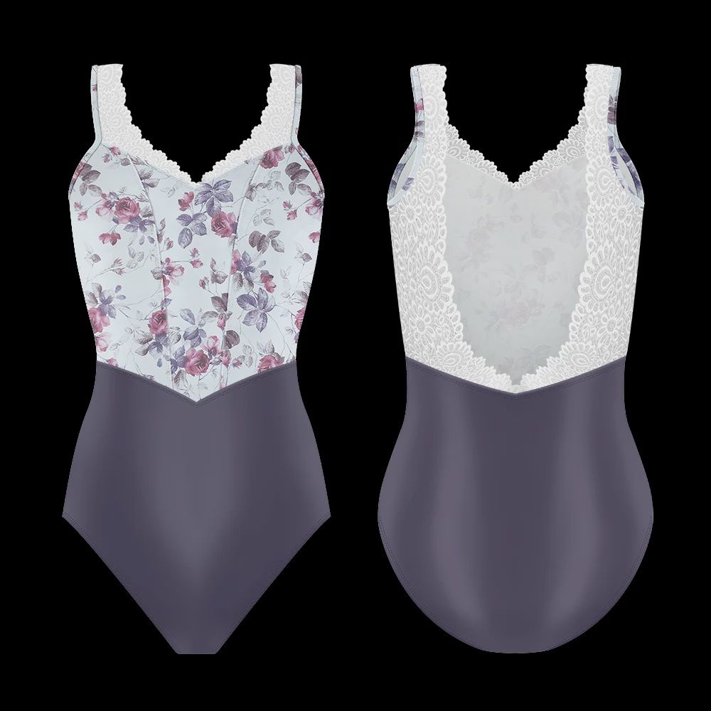 Demi Moulin Florine Purple Velvet L0116L