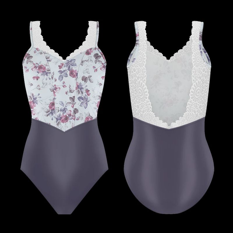 Demi Moulin Florine Purple Velvet L0116L