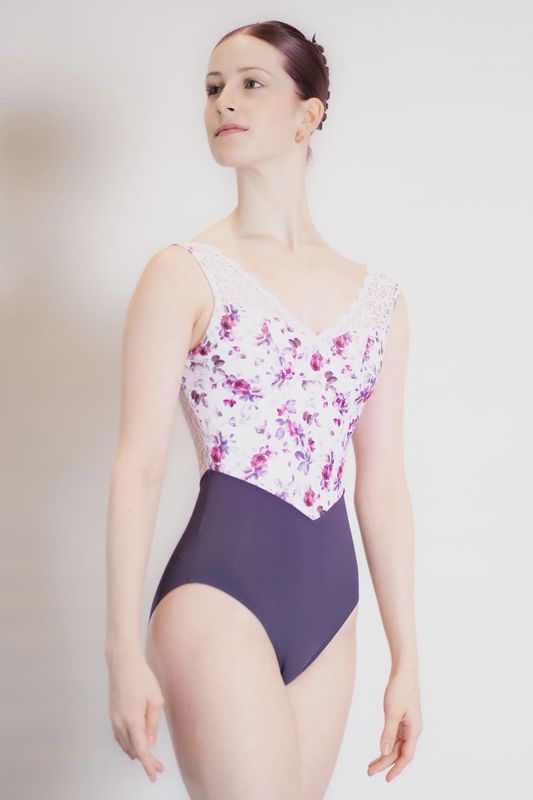 Demi Moulin Florine Purple Velvet L0116L