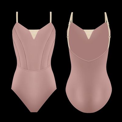 Chloe Blush Leotard L0019L