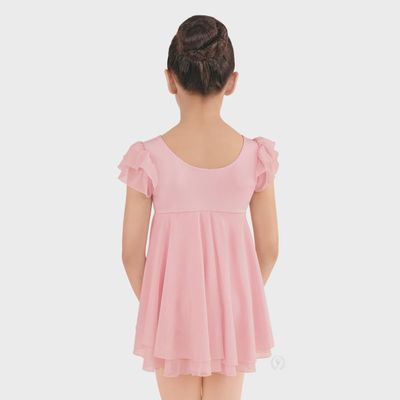 Silhouette Mesh Flutter Dress 41449