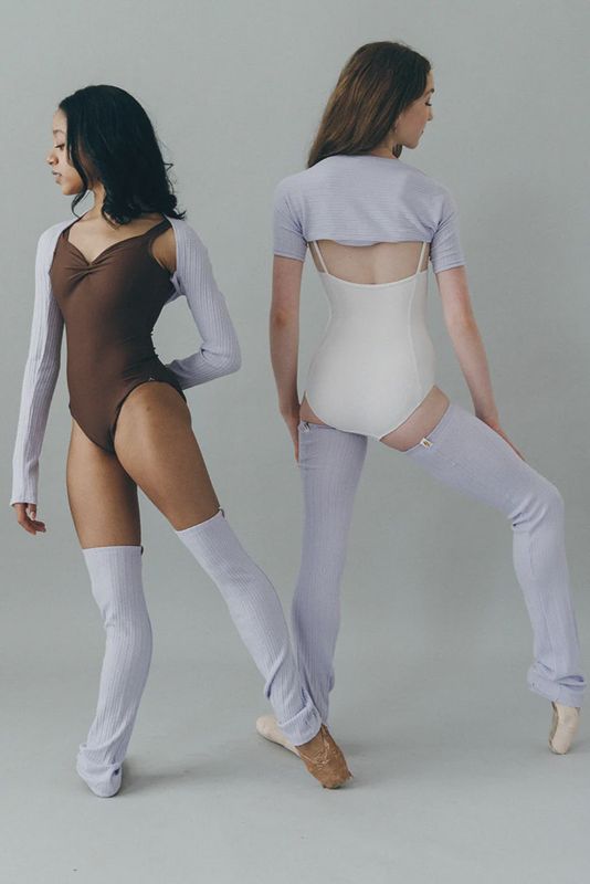 Lilac Garden - Leg Warmer