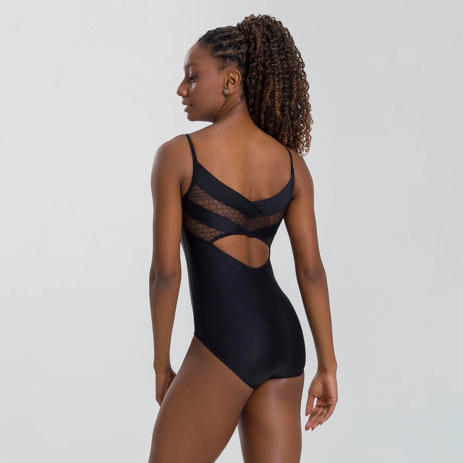 Ravena Leotard BY64, Color: Black, Size: P