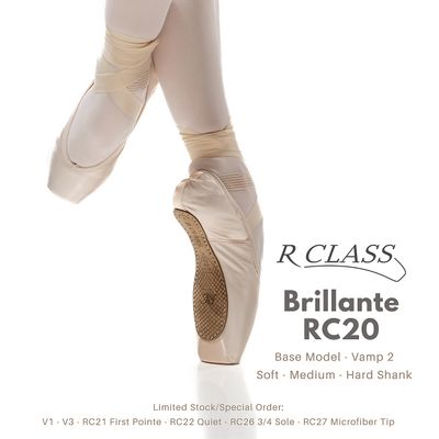 RC22 - Brillante Pointe Shoe