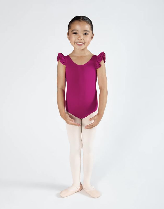 Emery Frill Sleeve Leotard CL190