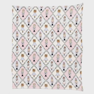 The Nutcracker Christmas Fleece Throw Blanket