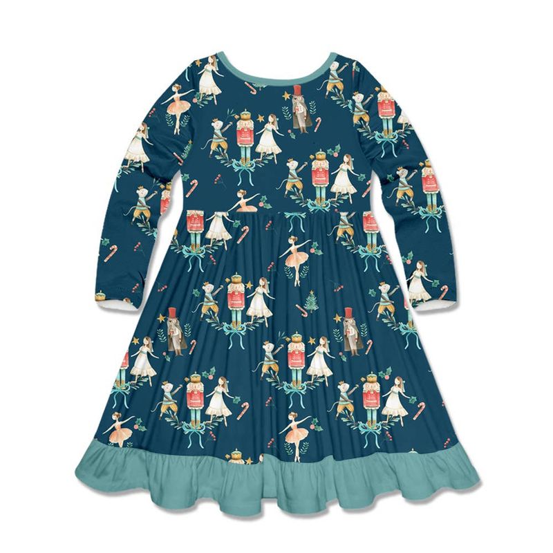 Midnight Nutcracker Pocket Dress