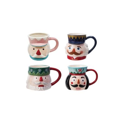 Hand-Painted Nutcracker Ceramic Mug XS8451A