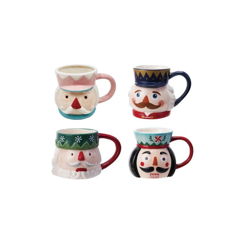 Hand-Painted Nutcracker Ceramic Mug XS8451A