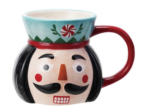 Hand-Painted Nutcracker Ceramic Mug XS8451A