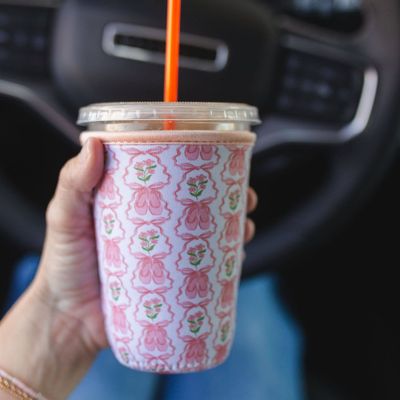 Ballet Slippers &amp; Florals Dance Drink Sleeve
