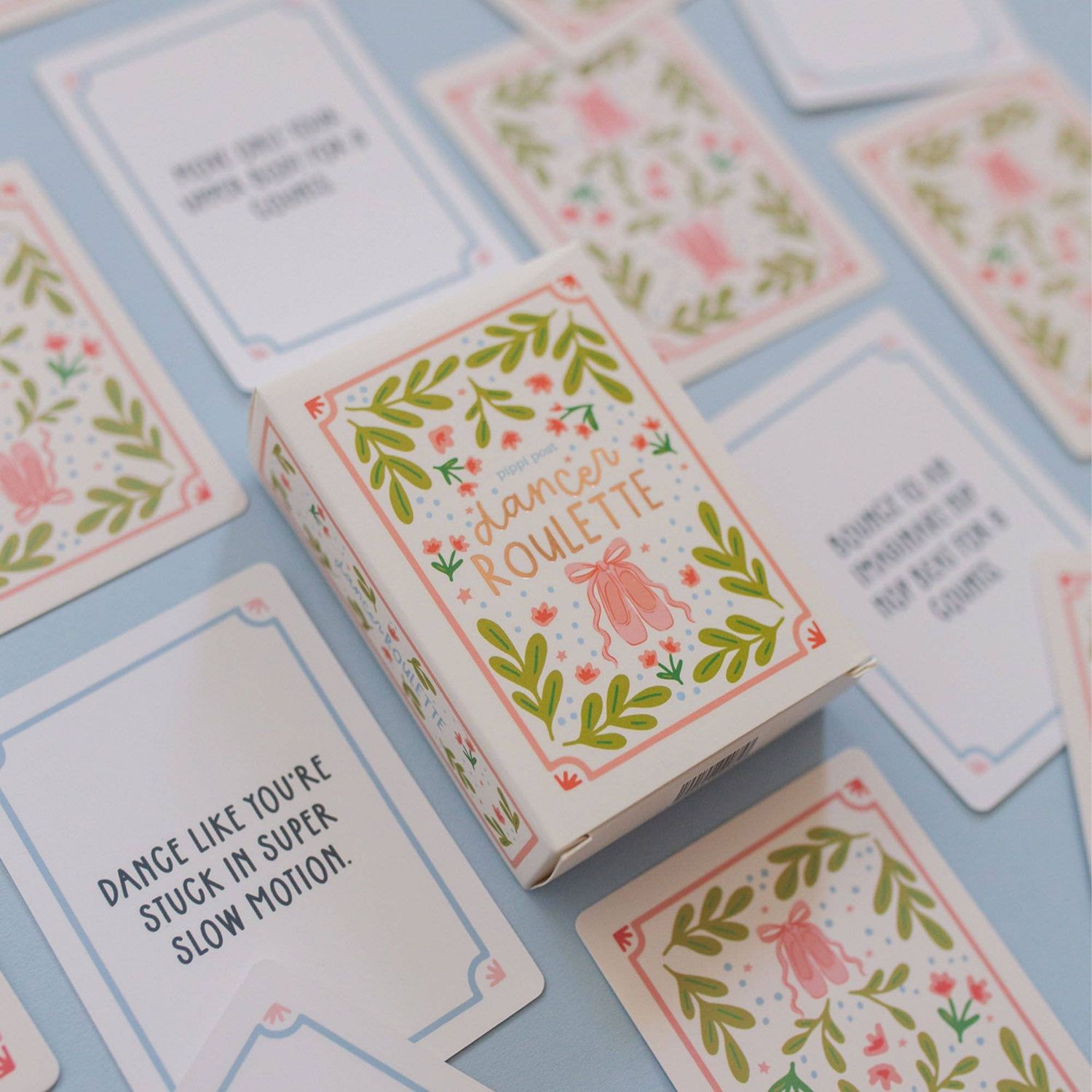 Dancer Roulette - Draw-And-Do Activity Card Game