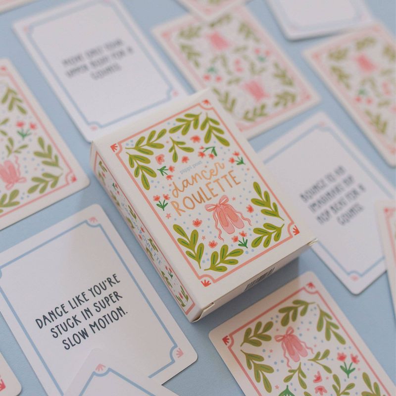 Dancer Roulette - Draw-And-Do Activity Card Game