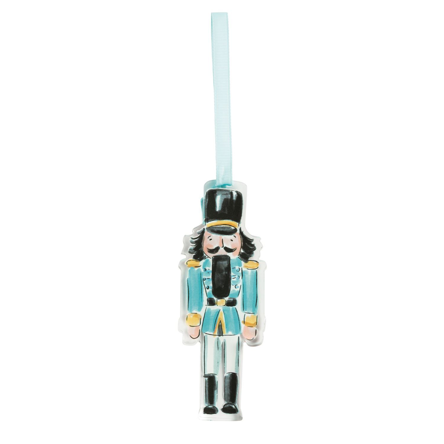 Acrylic Nutcracker Ornament, Color: Blue